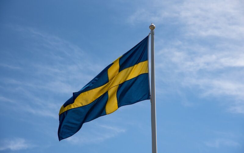 Svensk flagga som symboliserar svensk film som vi gör recension av